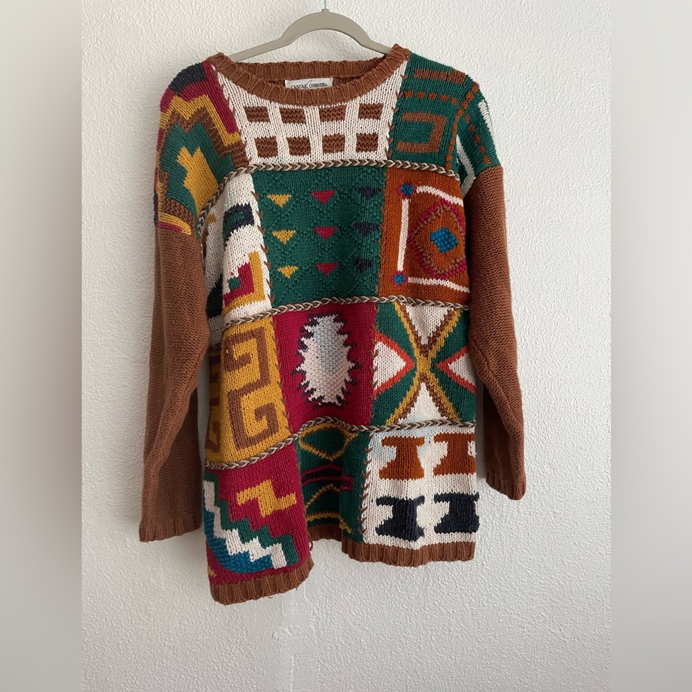 Vintage Aztec sweater